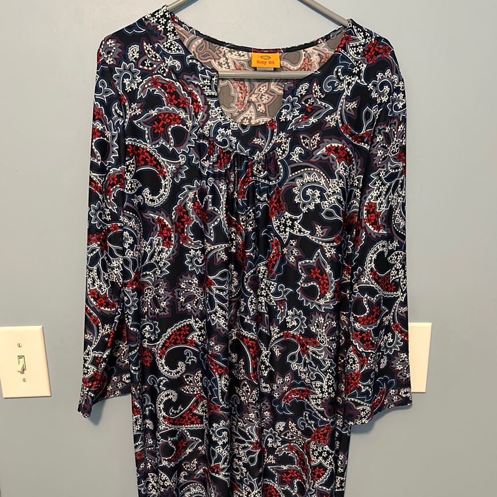 Ruby Rd. Paisley Print Dress